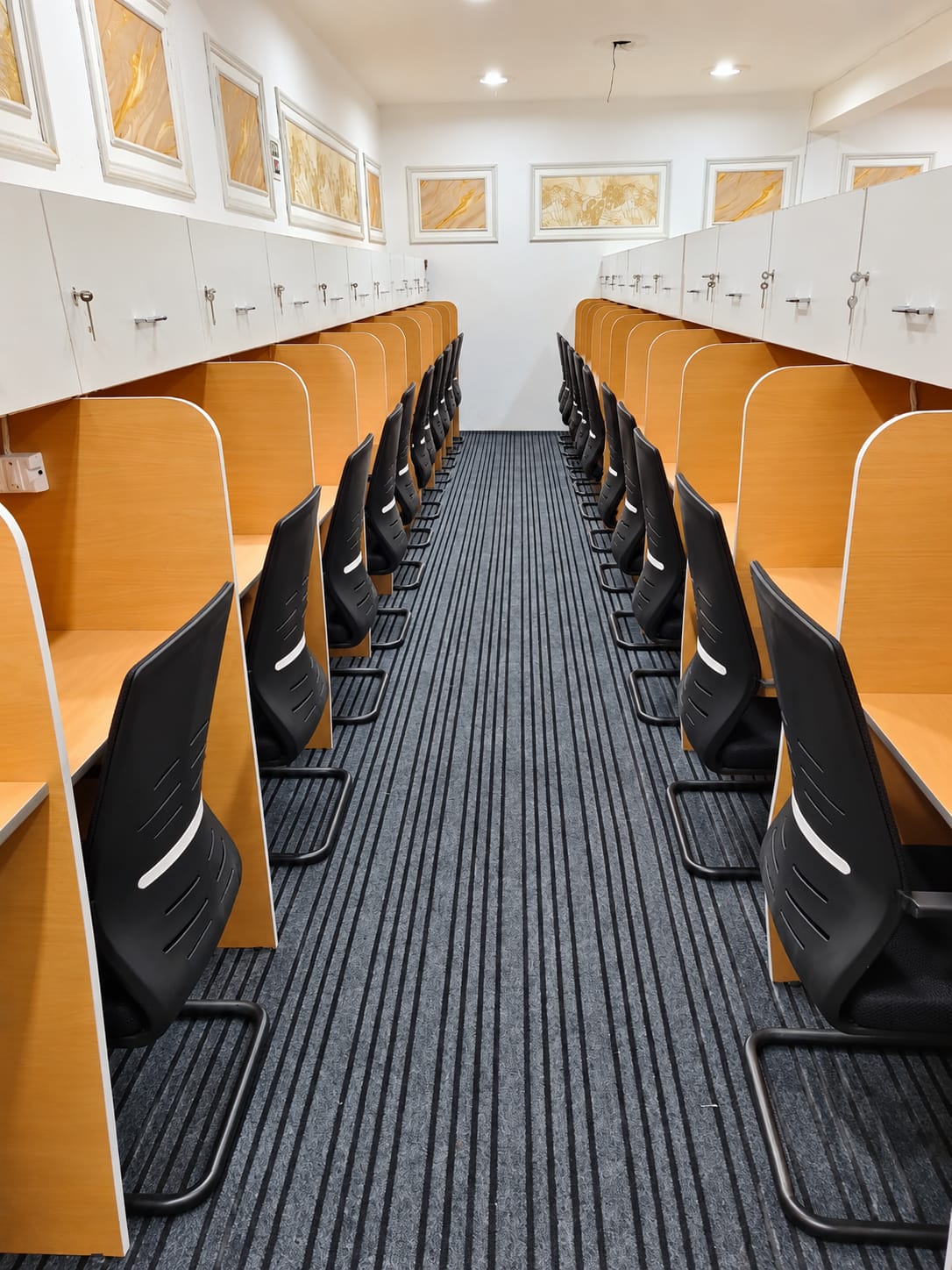 The Northford Vale Study Space Hallway